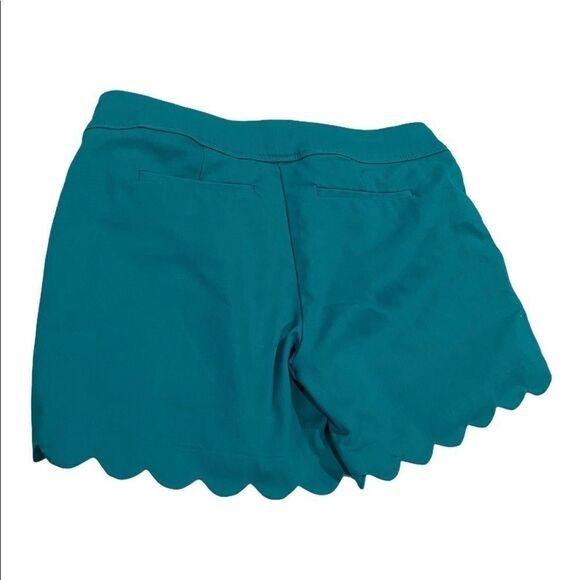 Isaac Mizrahi Sz 4 Scalloped Shorts Isaac Mizrahi - Picture 3 of 13